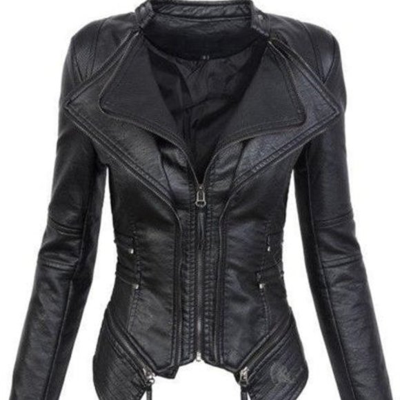 Real Darkness Jackets & Blazers - Real Darkness Leather Jacket, Size M